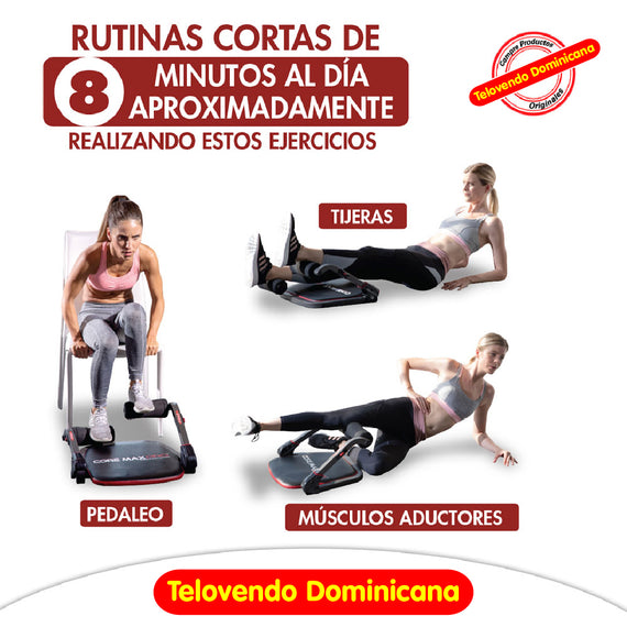 Máquina para abdominales Core Max Pro
