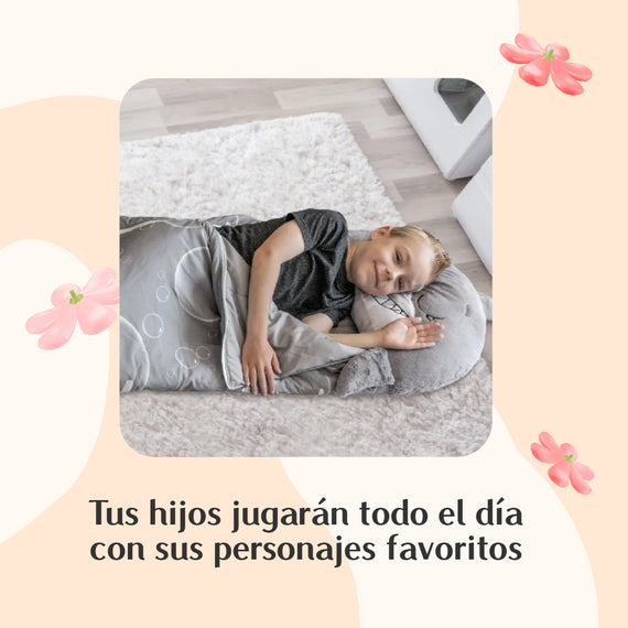 Saco de dormir para niños y divertido peluche original - Happy Nappers