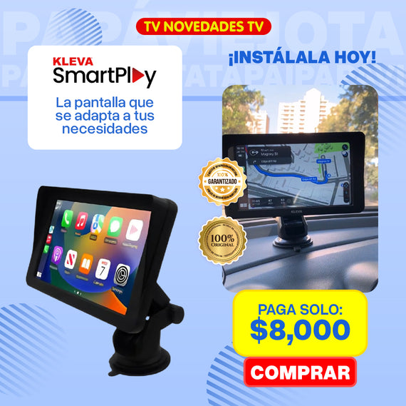 Pantalla Inteligente para Carros - Kleva SmartPlay