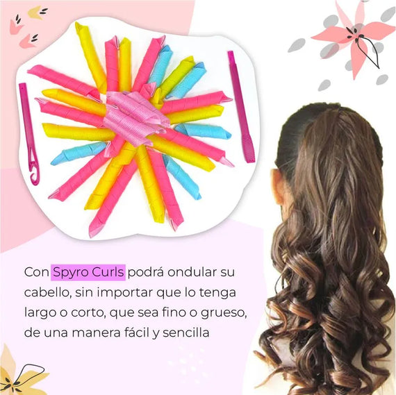 Rizador manual de cabello - Spyro Curls