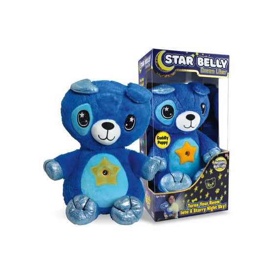 Peluche proyector de luces - Star Belly.