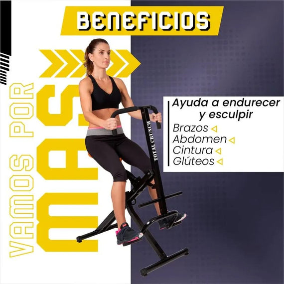 Máquina de ejercicios multifuncional Total Crunch