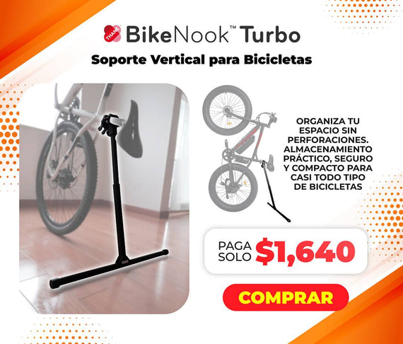 Soporte Vertical para Bicicletas Bike Nook Turbo