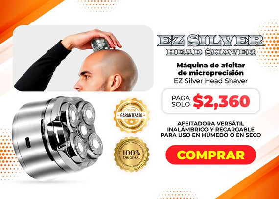 Máquina de afeitar de microprecisión EZ Silver Head Shaver