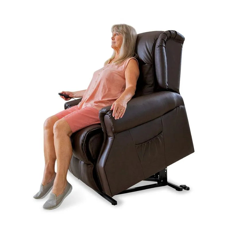 Sillón elevador, masajeador y reclinable - Stand up seat Deluxe