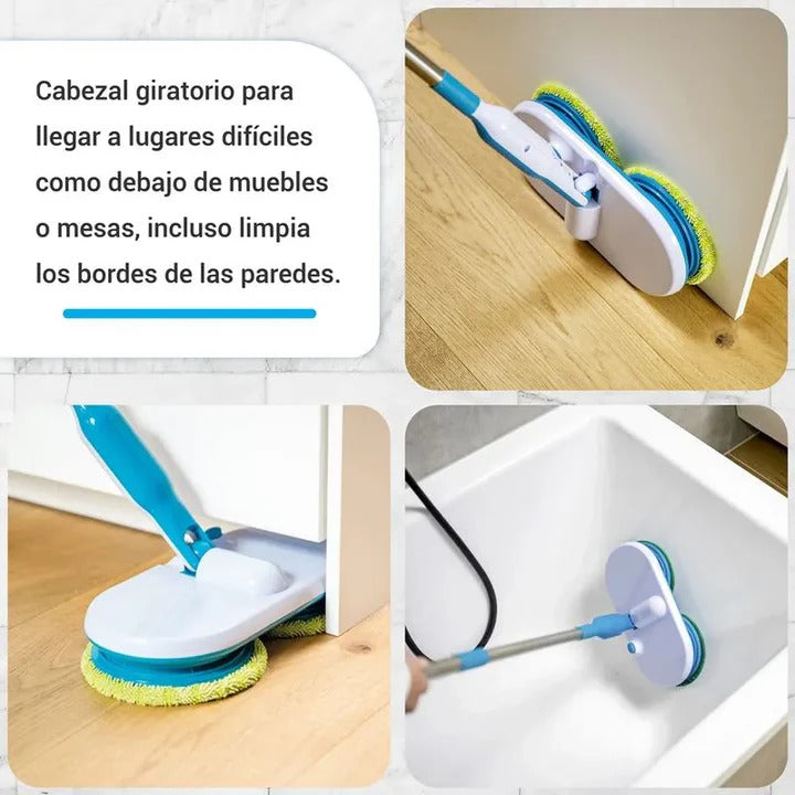 Trapeador vibratorio y giratorio - Hurricane Floating Mop