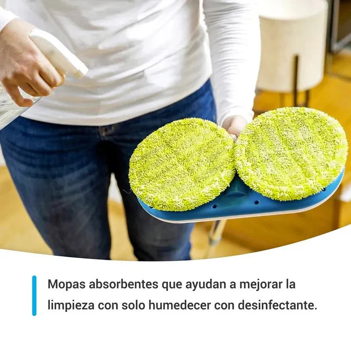 Trapeador vibratorio y giratorio - Hurricane Floating Mop