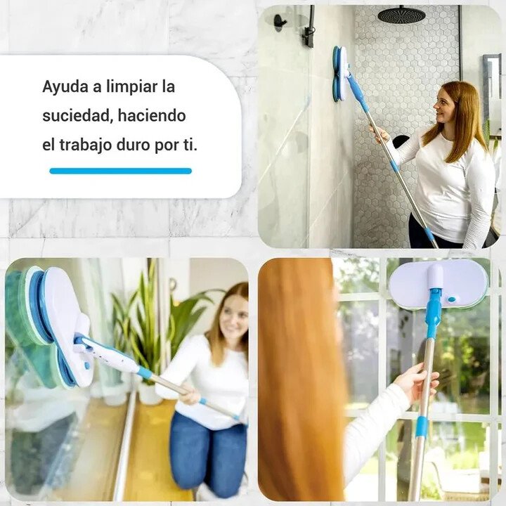 Trapeador vibratorio y giratorio - Hurricane Floating Mop