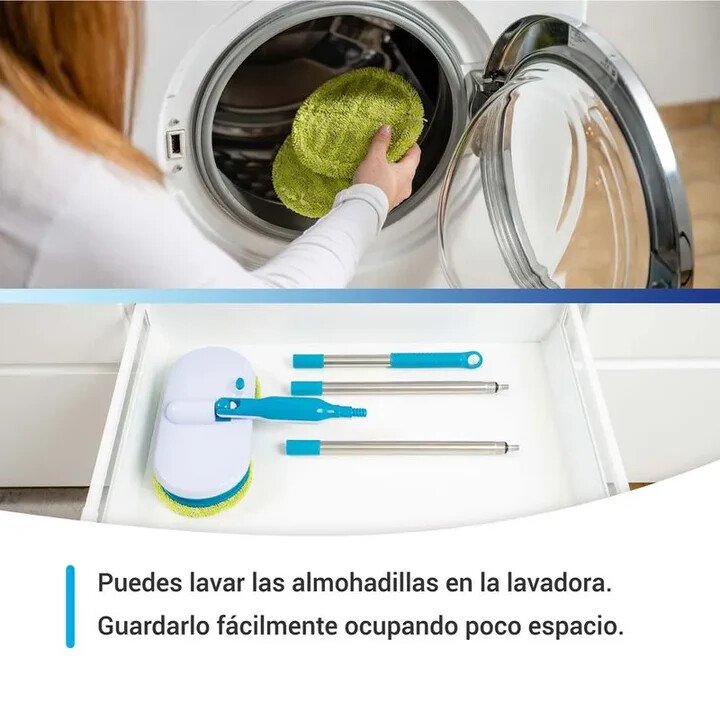 Trapeador vibratorio y giratorio - Hurricane Floating Mop