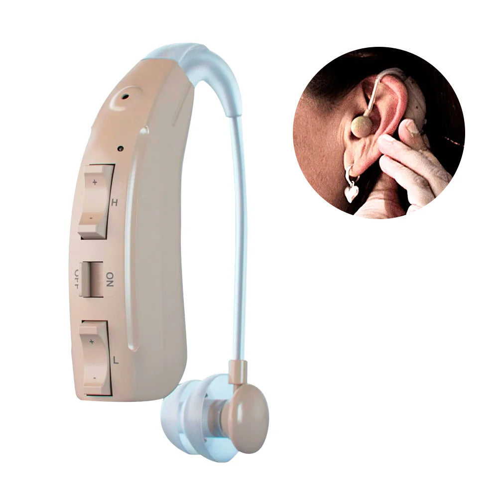 Power Ear Audífono recargable para oír mejor