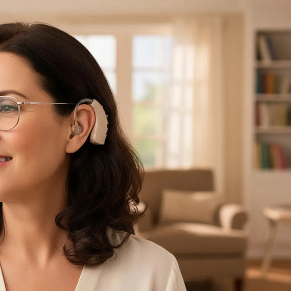 Power Ear Audífono recargable para oír mejor