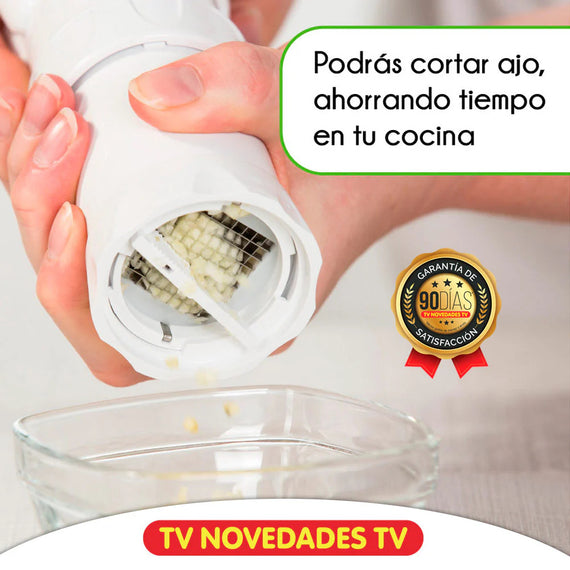 Garlic Cutter ¡Set para cortar ajo, el cual permitirá picar con mucha precisión y en muy poco tiempo!
