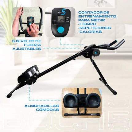 Entrenador de abdominales - BOCH 5 El Abdominaizer