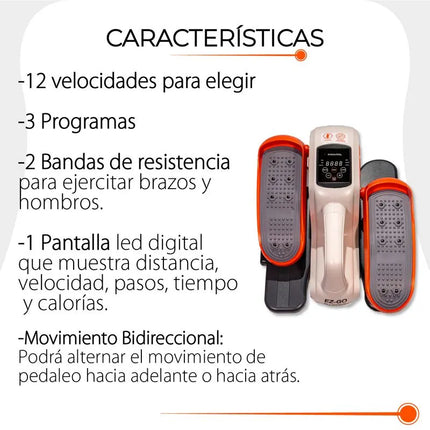 Elíptica multifuncional - Ez Go Elliptical