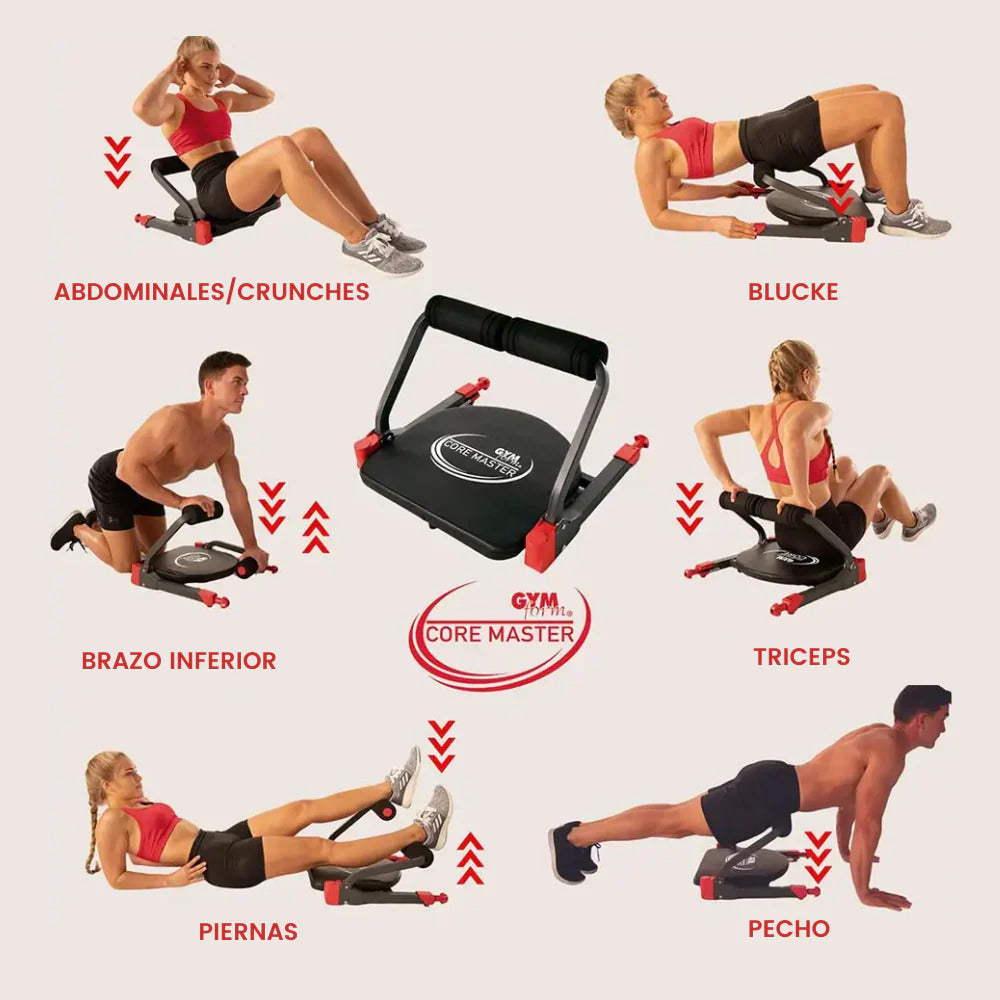 GymForm Core – Máquina Compacta de Ejercicio para Entrenar en Casa