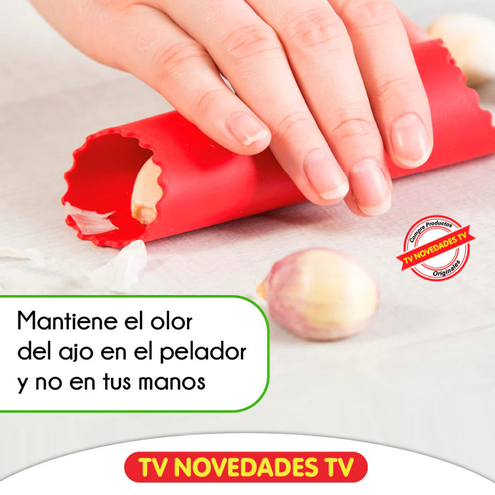 Garlic Cutter ¡Set para cortar ajo, el cual permitirá picar con mucha precisión y en muy poco tiempo!