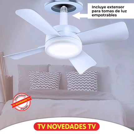Socket Fanlight - Lampara Led Y Ventilador
