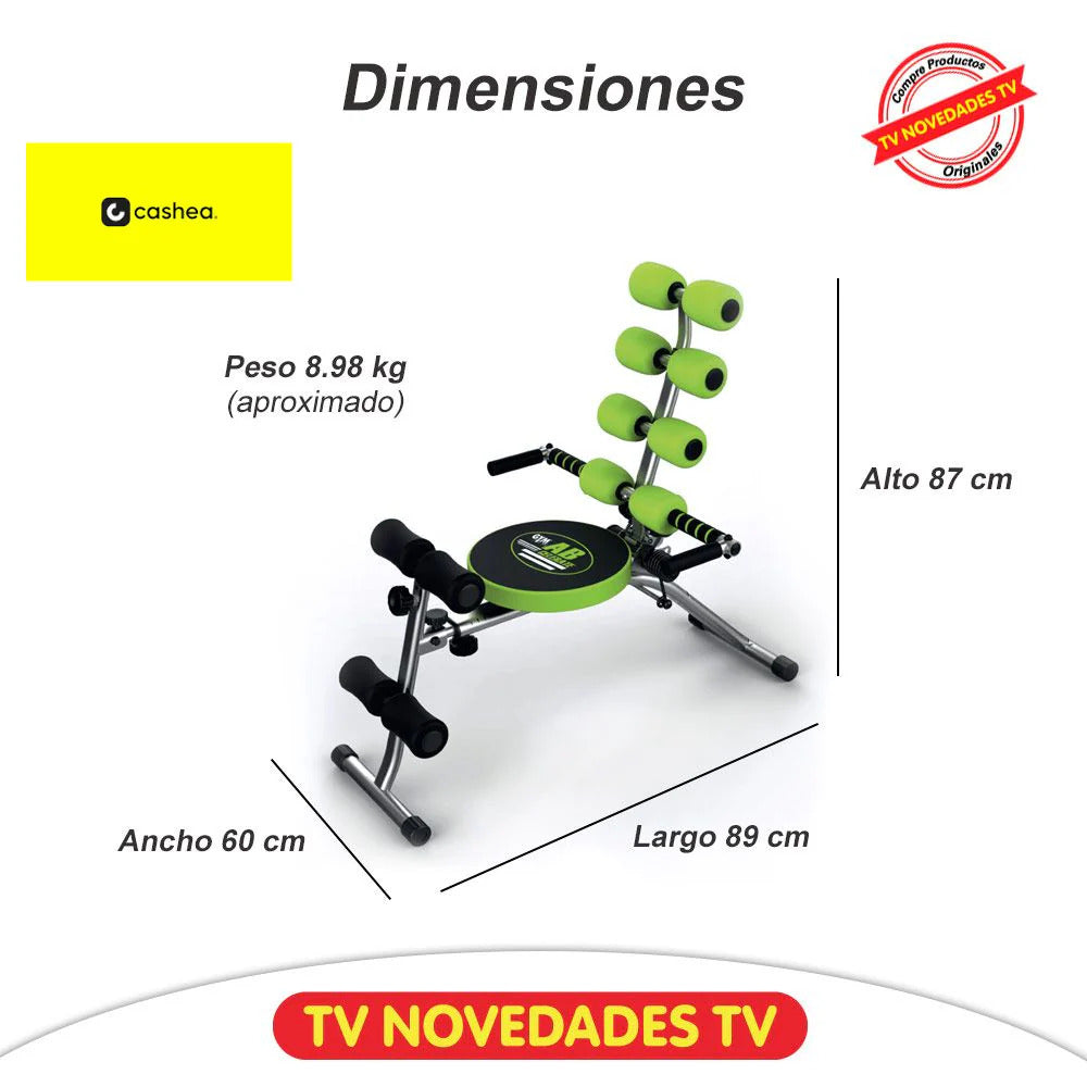 ¡Máquina Multifuncional Para Abdominales GYM FORM AB CELERATE!