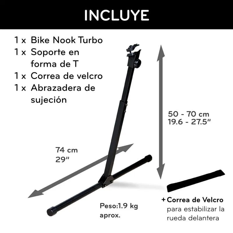 Soporte Vertical para Bicicletas Bike Nook Turbo