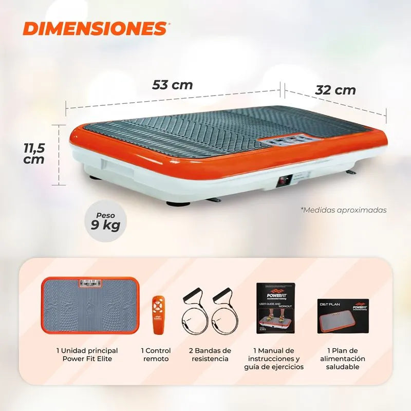 Plataforma vibratoria de ejercicio - Power Fit Elite