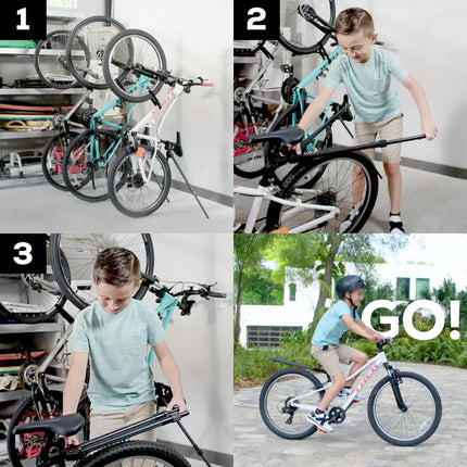 Soporte Vertical para Bicicletas - Bike Nook Go