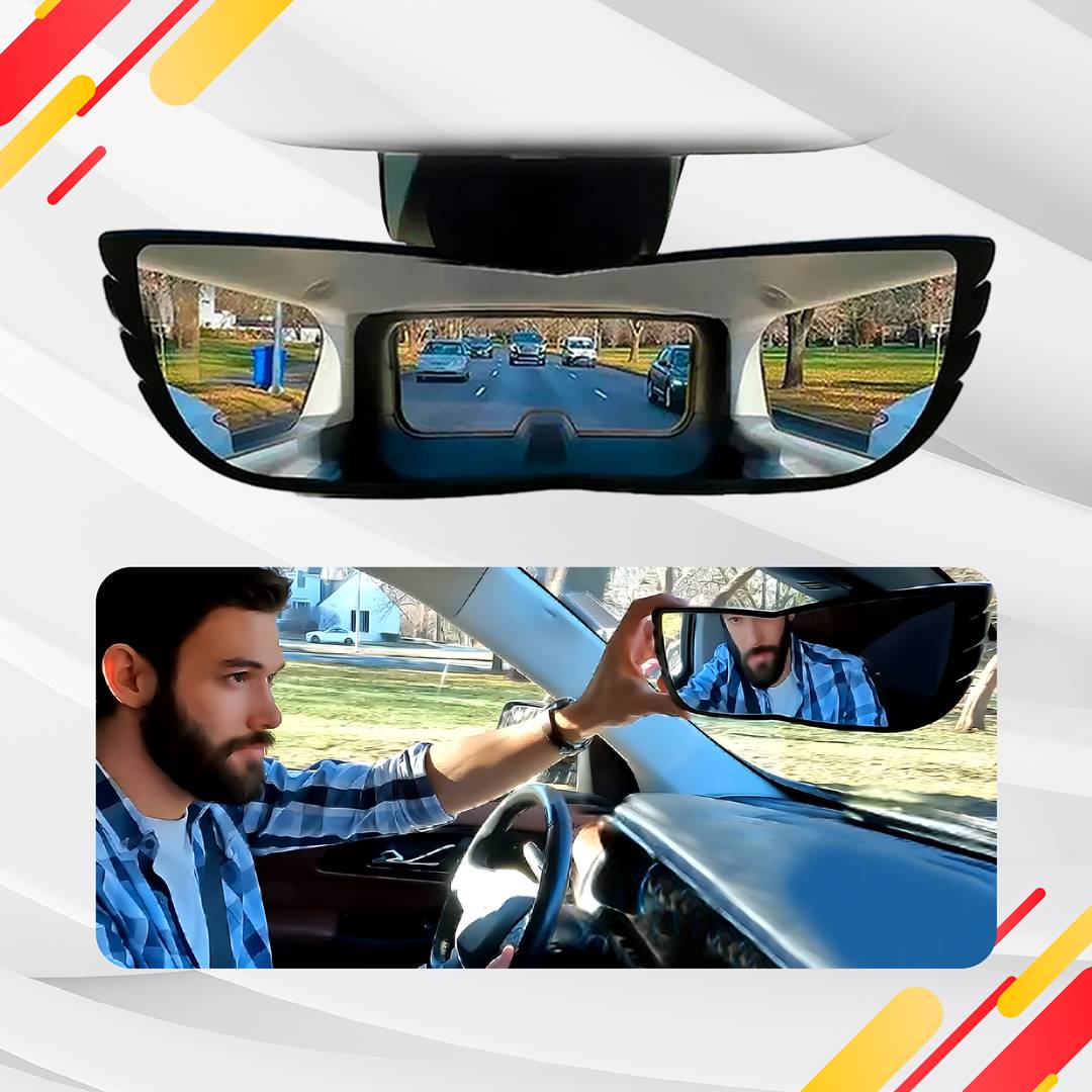Espejo Retrovisor Panorámico De 160° De Amplitud - Angel View