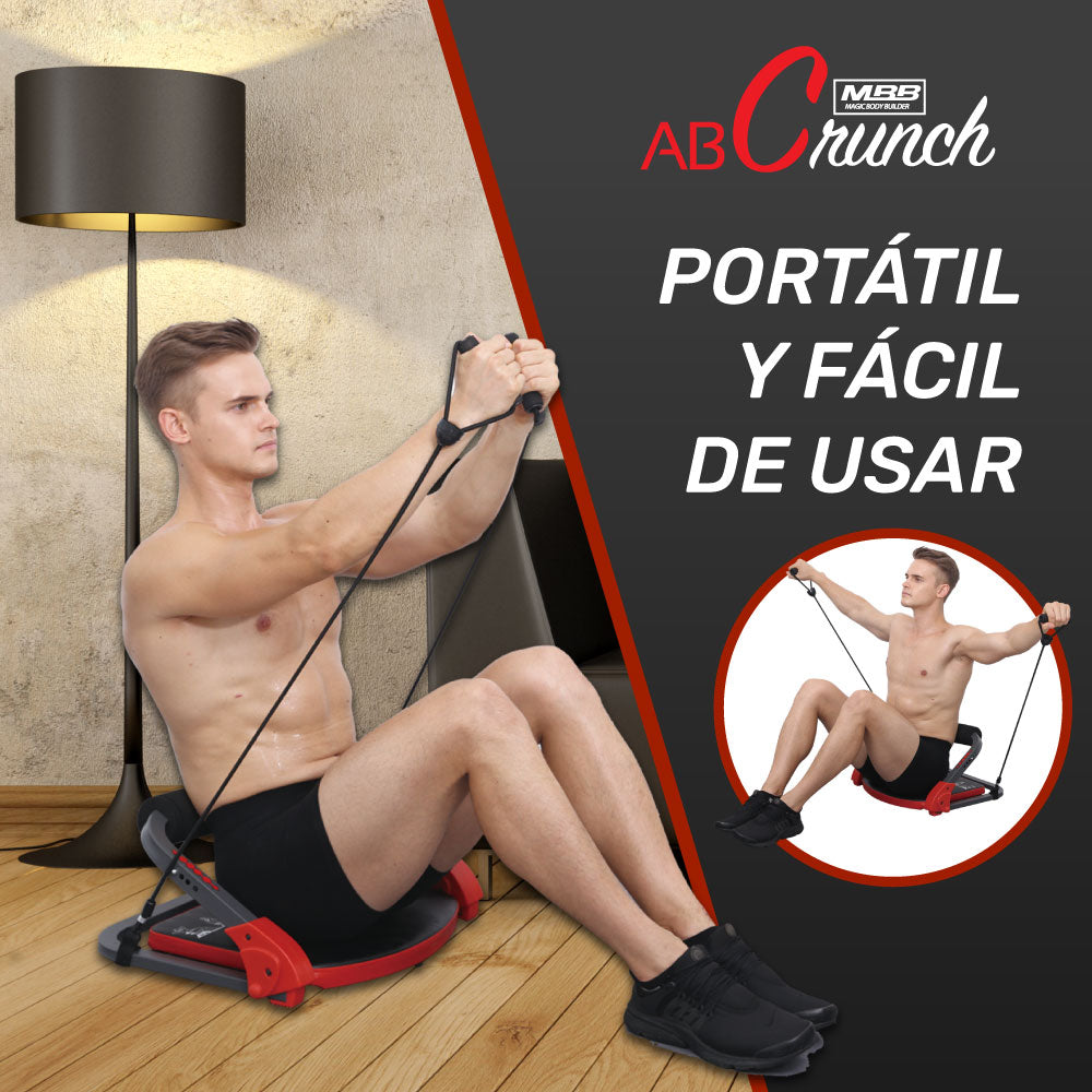 Ab Crunch - Ejercitador Abdominal Compacto