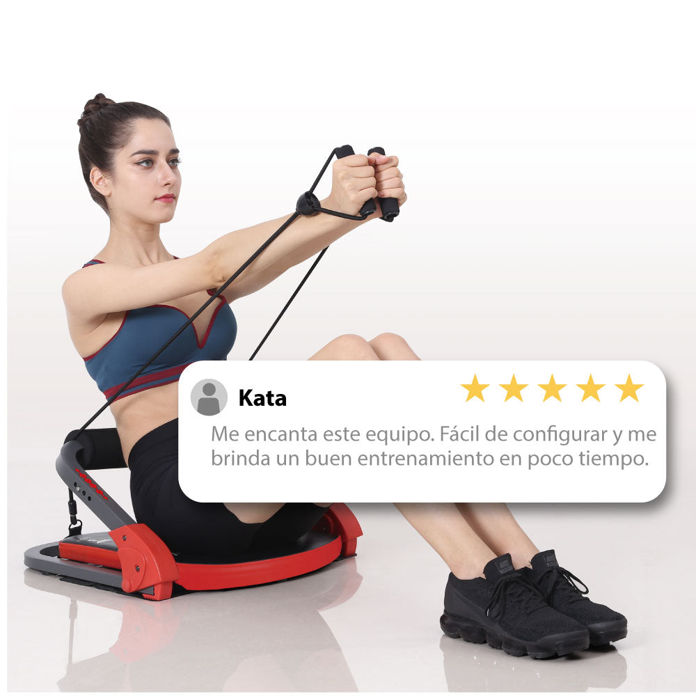 Ab Crunch - Ejercitador Abdominal Compacto