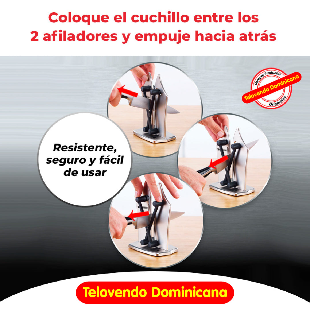 Afilador De Cuchillos Seguro Y Resistente Bavarian Edge