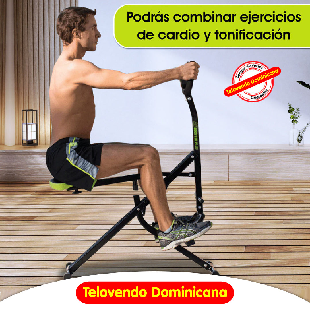Máquina de musculación AB BOOSTER Plus equipo de entrenamiento completo!