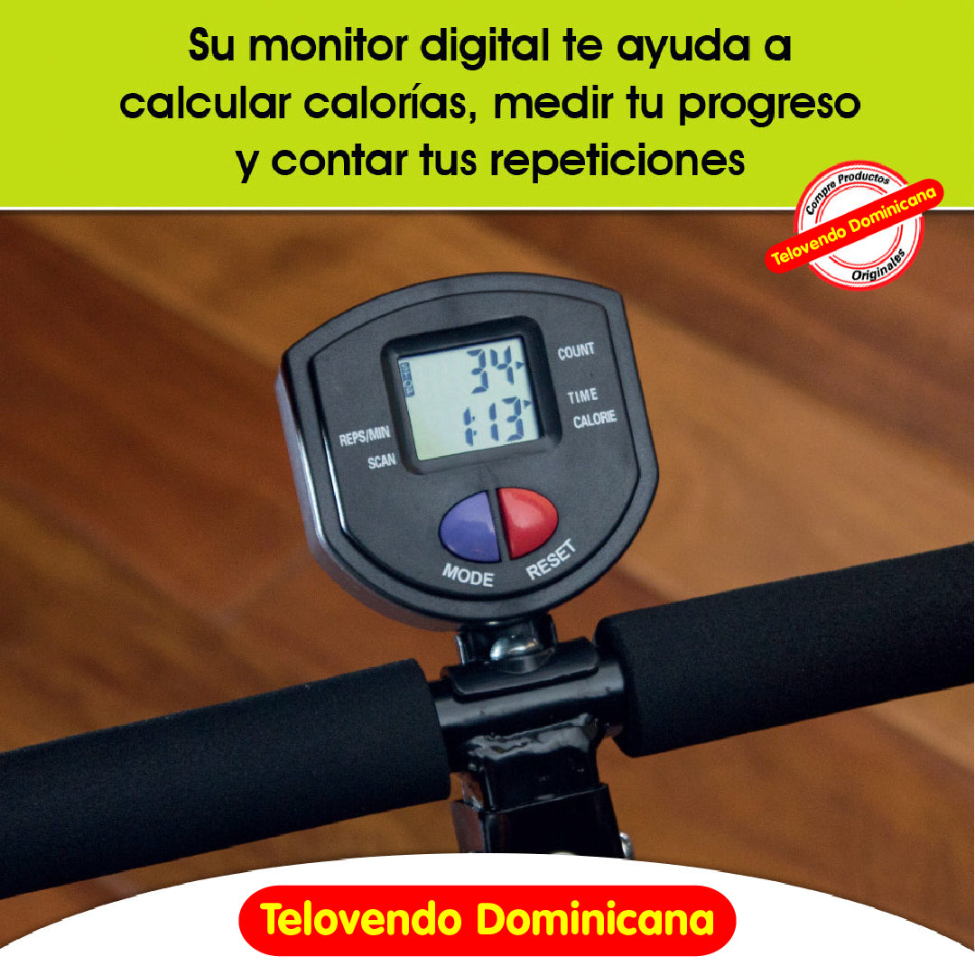 Máquina de musculación AB BOOSTER Plus equipo de entrenamiento completo!