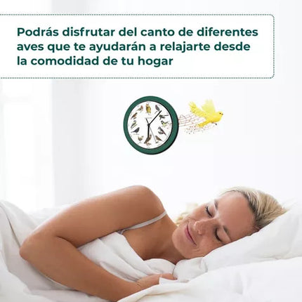 Reloj de pared con sonido de canto de pajaros - Starlyf Birdsong Clock