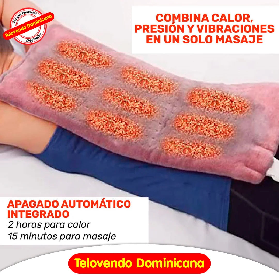 Manta Térmica Vibradora para Aliviar el Dolor Calming Heat