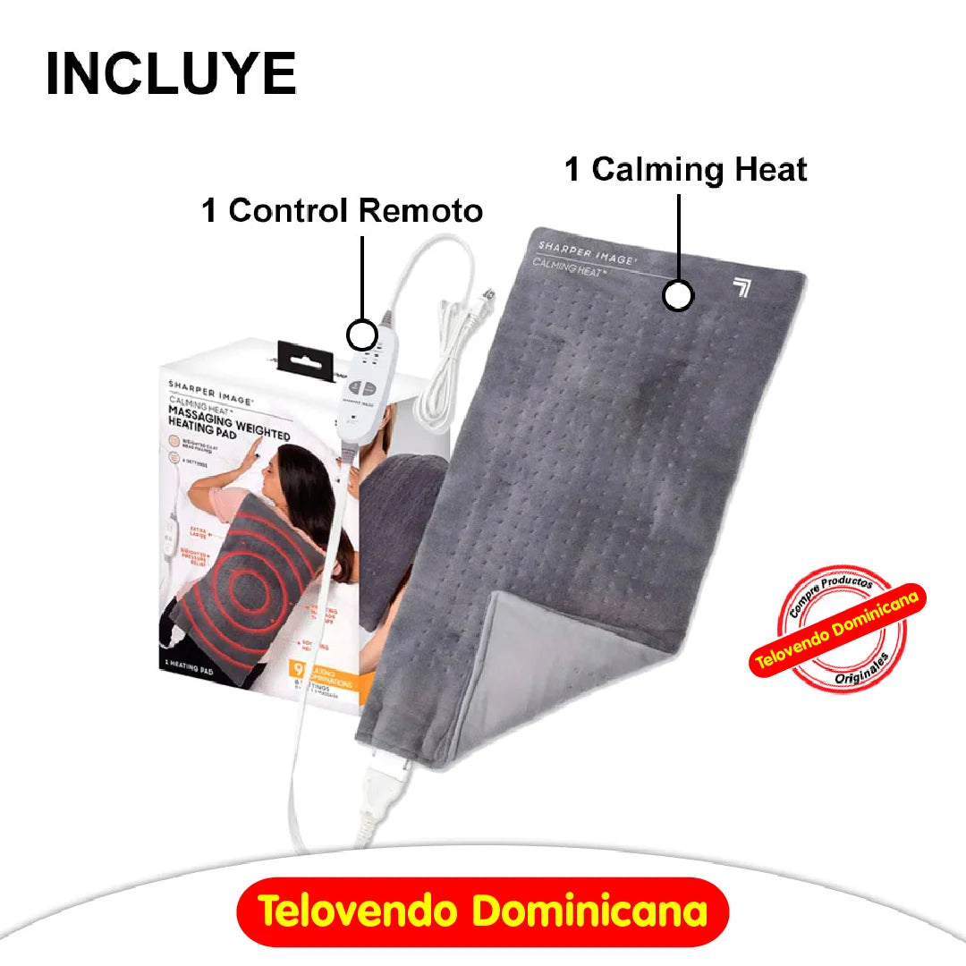 Manta Térmica Vibradora para Aliviar el Dolor Calming Heat