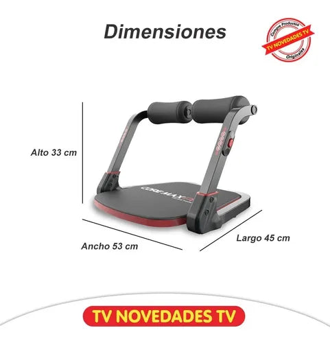 Máquina para abdominales Core Max Pro