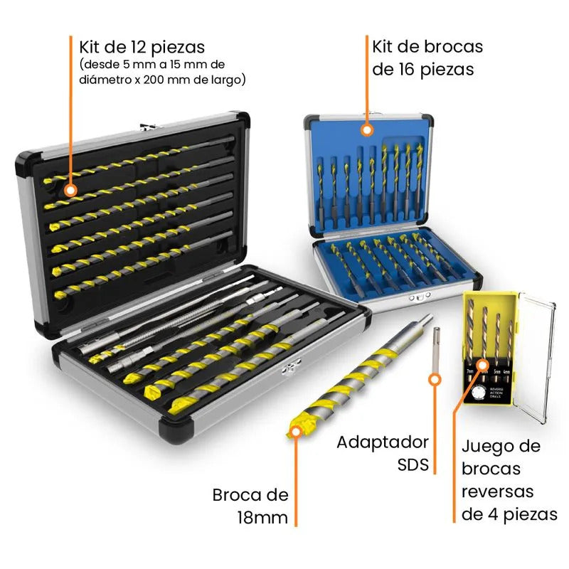 Set de barrenas - Renovator Does It All (kit plus)