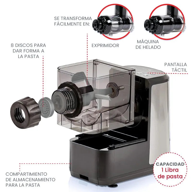 Máquina automática pastas, postres y jugos Emeril Pasta & Beyond Deluxe
