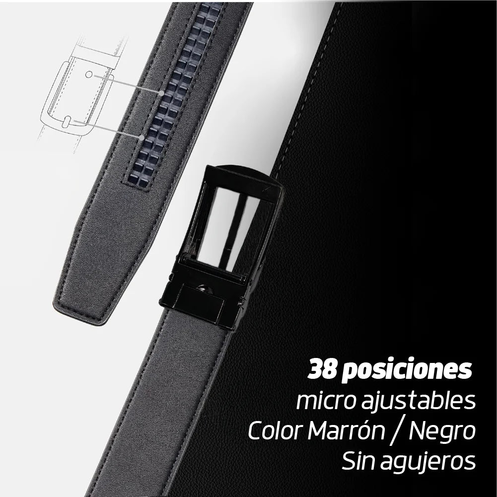 Cinturón con Sistema Microajustable sin Agujeros - Exact Belt