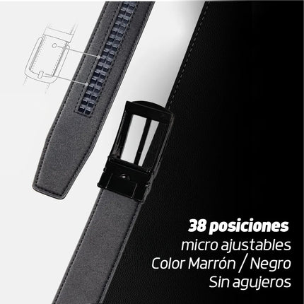 Exact Belt - Cinturón con Sistema Microajustable sin Agujeros