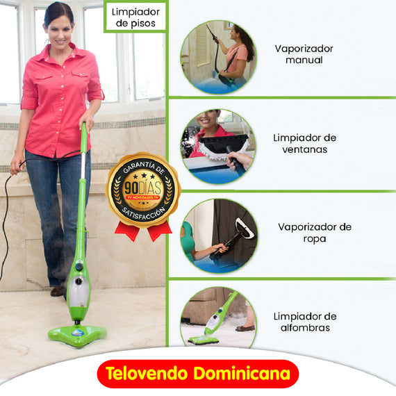 Limpiador a vapor H2O MOP X5