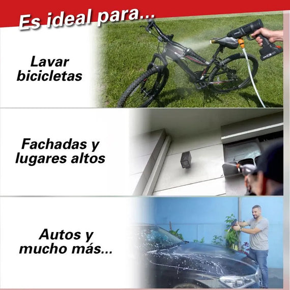 Hidrolavadora de alta presión inalámbrica - High Pressure Cleaner