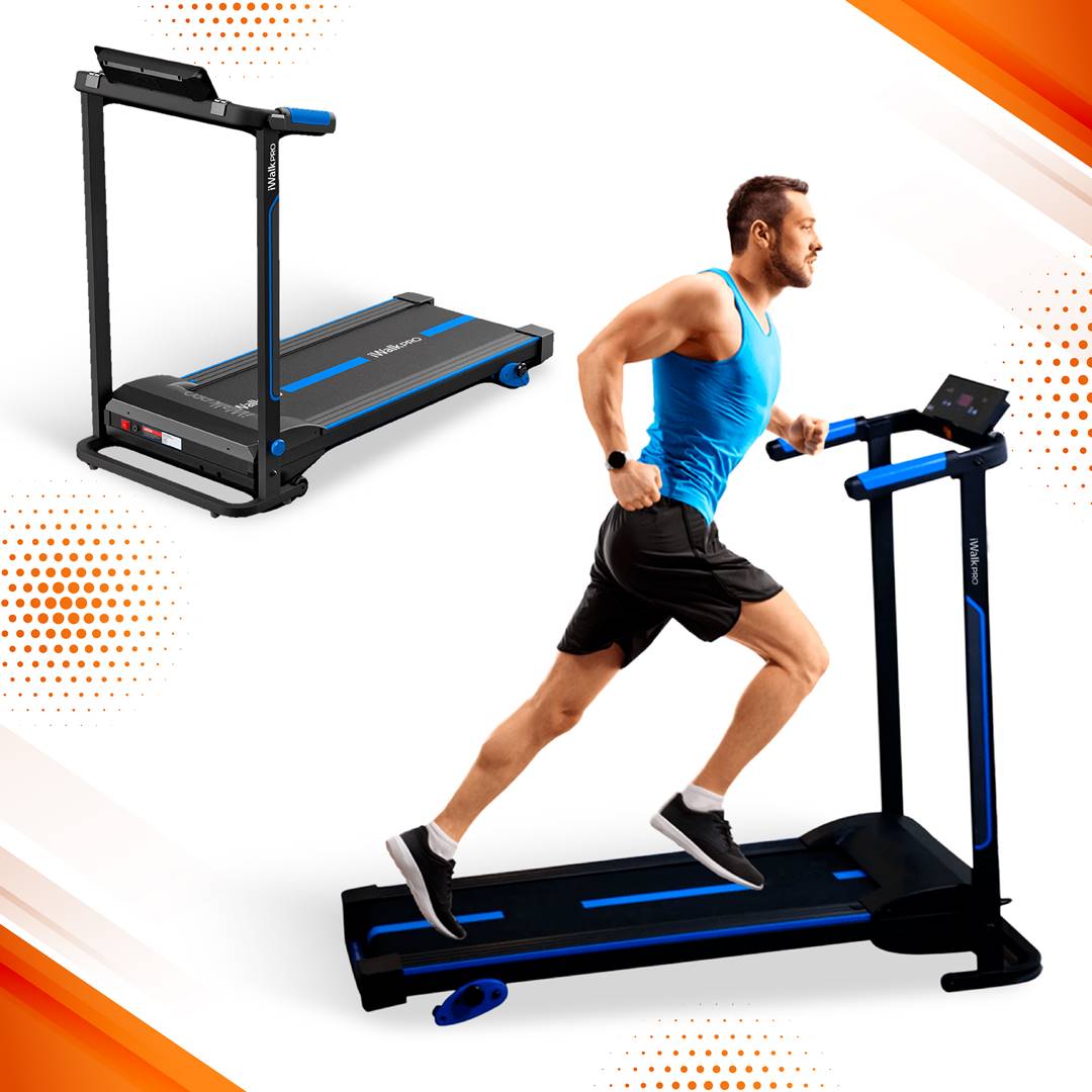 Caminadora y trotadora plegable con sensores inteligentes - I Walk Pro