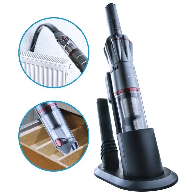 Aspiradora inalámbrica de mano - Invictus One Negra