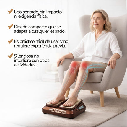 Máquina de ejercicio de bajo impacto para piernas – Leg Activator