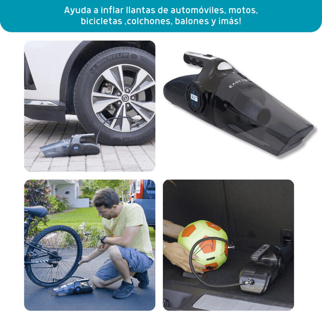 Aspiradora e infladora 3 en 1 portátil - Max Airflow