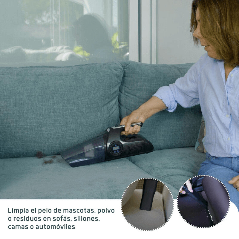 Aspiradora e infladora 3 en 1 portátil - Max Airflow