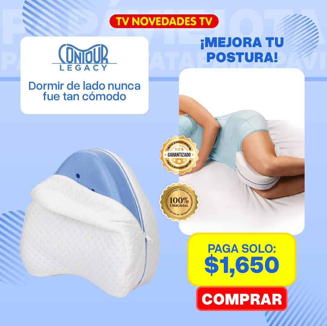 Almohada ergonómica para piernas Contour Legacy Leg Pillow