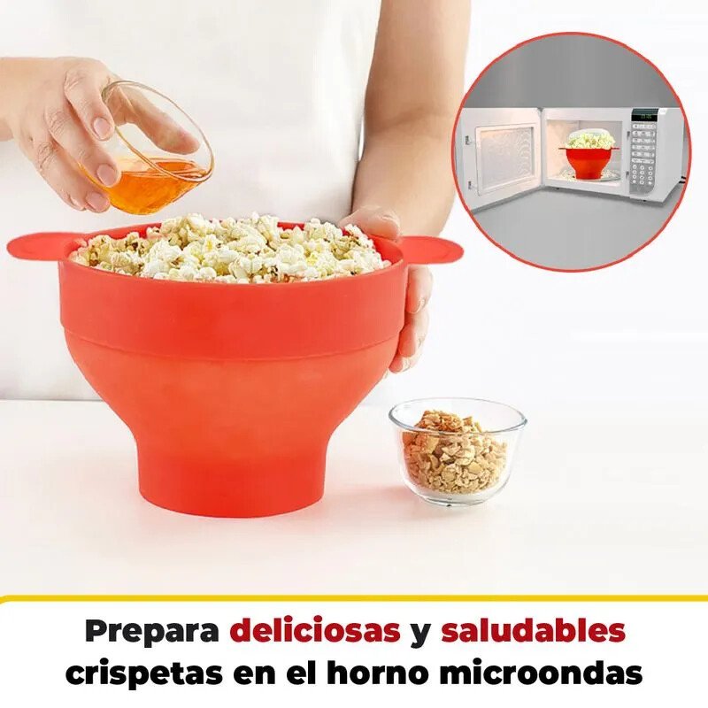 Recipiente para preparar palomitas - Pop Corn Popper