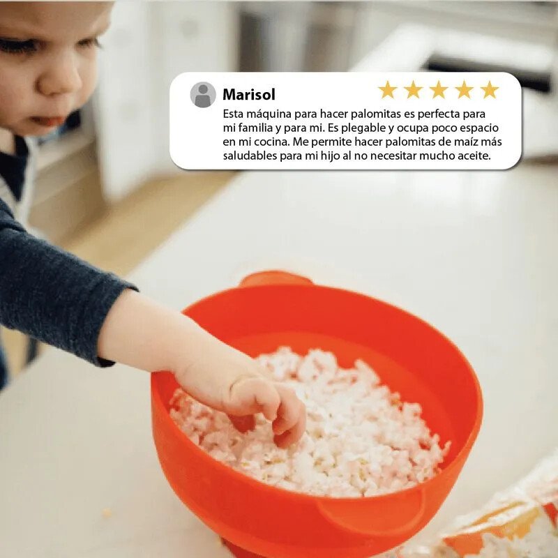 Recipiente para preparar palomitas - Pop Corn Popper