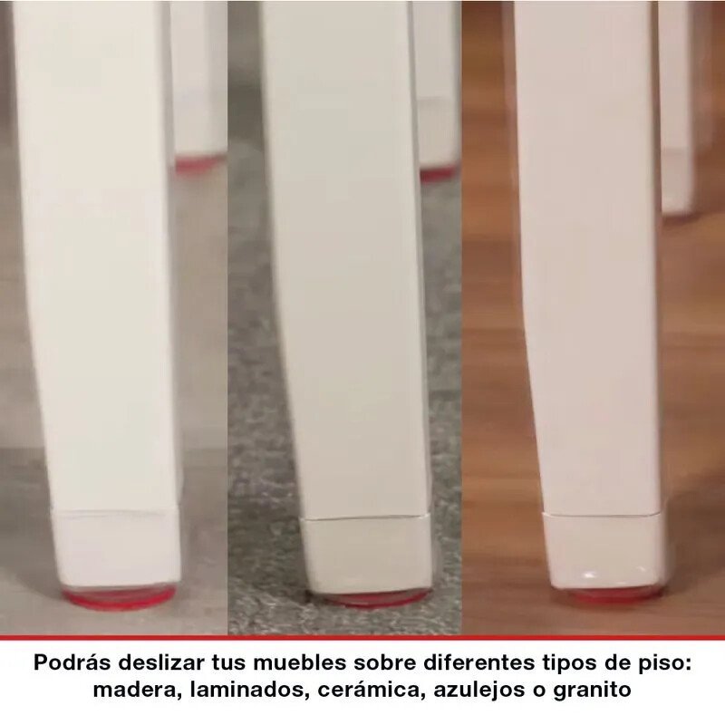 Protectores para patas de sillas y muebles - Ruby Sliders